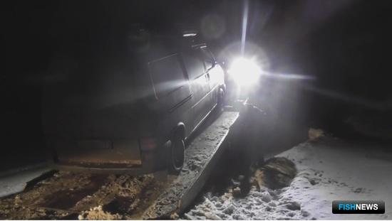 Автомобиль правоохранители изъяли. Фото пресс-службы Пограничного управления ФСБ России по западному арктическому району
