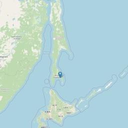Оба участка расположены в Анивском заливе у побережья Тонино-Анивского полуострова. Карта OpenStreetMap