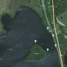 Рыбоводный участок площадью 6,56 га расположен в Невельском районе на озере Черстно