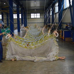 35-метровый мешок проекта 76, предназначенный для судов типа СТР-503. Такой мешок может быть использован на тралах разных моделей