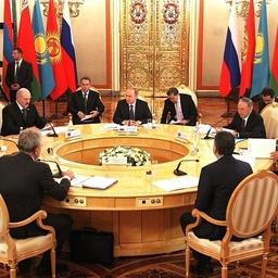 Главы государств ЕАЭС утвердили новый состав Коллегии Евразийской экономической комиссии. Фото пресс-службы ЕЭК.