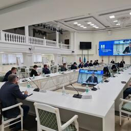 Ежегодное совещание с рыбопромышленниками в рамках профилактической работы прошло в правительстве Сахалинской области. Фото пресс-службы регионального министерства по рыболовству
