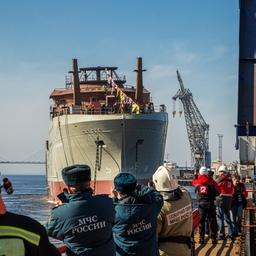 В конце марта на Адмиралтейских верфях спустили на воду «Капитана Вдовиченко» – головной супертраулер в серии, строящейся по заказу «Русской рыбопромышленной компании»