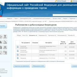 Аукционная документация размещена на сайте torgi.gov.ru