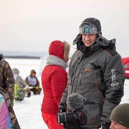 «Сахалинский лед» объединил множество рыболовов. Фото пресс-службы областного правительства