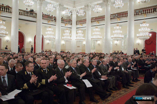 III Всероссийский съезд работников рыбного хозяйства, Москва, 16 февраля 2012 г.