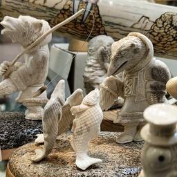 Тема рыбалки отражена в творчестве коренных народов России