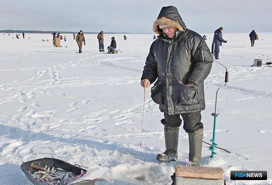 Соревнования по зимней любительской рыбалке в Карелии. Фото пресс-службы Северо-Западного теруправления Росрыболовства