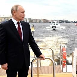 В торжественной церемонии принял участие президент Владимир ПУТИН. Фото пресс-службы Кремля