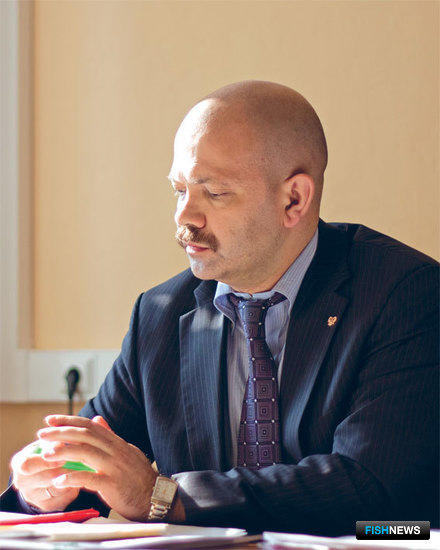 Начальник Управления аквакультуры Федерального агентства по рыболовству Сергей МАКСИМОВ