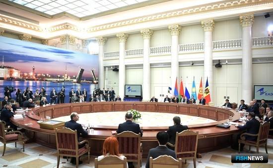 Заседание Высшего евразийского экономического совета состоялось в Санкт-Петербурге. Фото пресс-службы президента России