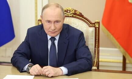 Президент Владимир ПУТИН на совещании с членами правительства. Фото пресс-службы главы государства