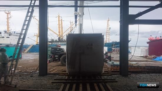 На Сахалине завершается строительство уникального завода по переработке морепродуктов