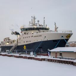 Построенный под инвестквоты траулер АТФ «Норвежское море»