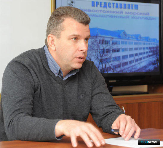 начальник Владивостокского морского рыбопромышленного колледжа Евгений Дубовик