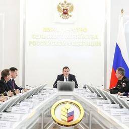 Заседание оргкомитета провел глава Минсельхоза Дмитрий ПАТРУШЕВ. Фото пресс-службы министерства