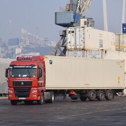 Внедрение системы предусматривается для ввоза товаров автотранспортом из других стран Евразийского экономического союза. Архивное фото