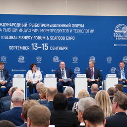 Будущее рыболовного судостроения до 2050 г. обсудили на конференции в рамках II Международного рыбопромышленного форума и Выставки рыбной индустрии в Санкт-Петербурге
