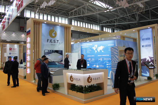 Группа компаний «Ф.Э.С.Т.», участник российского объединенного стенда на рыбохозяйственной выставке в Циндао China Fisheries and Seafood Expo-2017