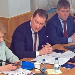 Замминистра экономического развития Станислав СОРОКИН. Скрин трансляции парламентских слушаний