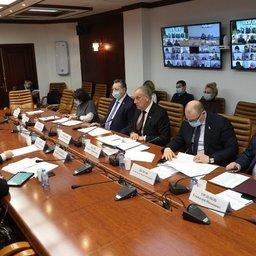 На круглом столе в Совете Федерации обсудили нормативы по мышьяку в рыбе и морепродуктах. Фото пресс-службы СФ