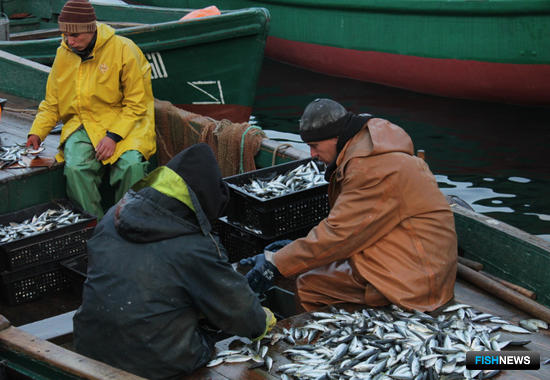 Январь стал успешным для крымских рыбаков