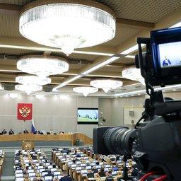 Заседание Госдумы. Фото пресс-службы нижней палаты