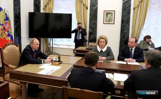 Глава государства Владимир ПУТИН провел заседание Совета Безопасности. Фото пресс-службы президента