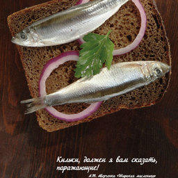 Рекламный постер Росрыболовства "Рыба ждет!"