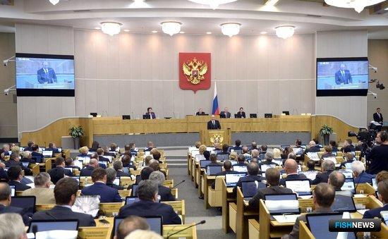 Первое пленарное заседание Госдумы седьмого созыва. Фото пресс-службы Кремля