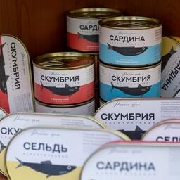 Упаковка работает на быстрое узнавание вида рыбы и заливки