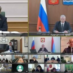 Губернатор Камчатского края Владимир СОЛОДОВ на совещании в Совете Федерации заявил об угрозе для прибрежного рыболовства. Скриншот видеозаписи СФ