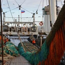 Рыбный промысел на Дальнем Востоке. Фото предоставлено «Океанрыбфлотом»