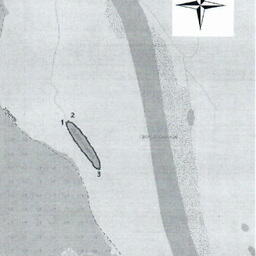 Схема границ рыбоводного участка на озере возле протоки Ендырская