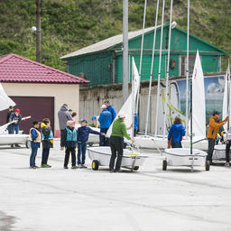Праздник открытия парусного сезона в Невельске. Фото пресс-службы фонда «Родные острова»