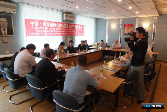 Во Владивостоке состоялась встреча членов Ассоциации рыбохозяйственных предприятий Приморья с китайскими коллегами