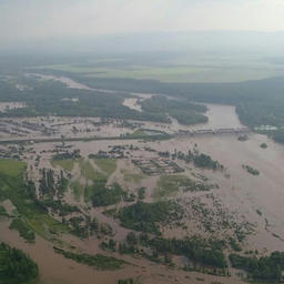 Наводнение в Иркутской области. Фото пресс-службы регионального правительства