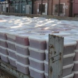 На Сахалине сотрудники транспортной полиции изъяли около 6,8 тонны незаконно добытой икры лососевых рыб. Фото пресс-службы управления на транспорте МВД России по ДФО 