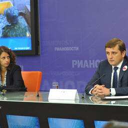 Руководитель Росрыболовства Илья Шестаков провел пресс-конференцию