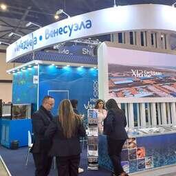 Прибыли на рыбопромышленную выставку партнеры России из разных стран. Стенд Венесуэлы