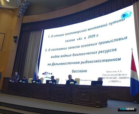 Минтаевую путину оценили как удовлетворительную