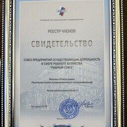 Рыбный союз стал членом Российского союза промышленников и предпринимателей. Фото из телеграм-канала Рыбного союза