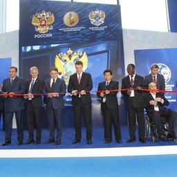 Открытие Международного рыбопромышленного форума в 2018 году. Фото предоставлено пресс-службой ВАРПЭ