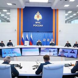 Данные озвучили на еженедельном селекторном совещании в МЧС. Фото пресс-службы министерства