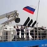 В Приморском крае торжественно подняли флаг на краболове «Капитан Хазан»