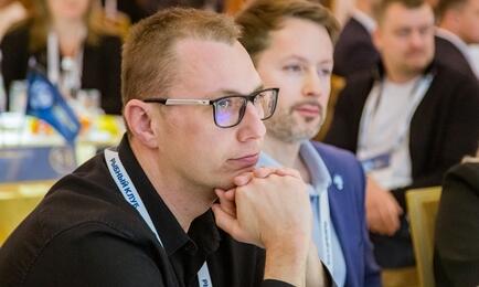 Коммерческий директор компании «Ультра Фиш» Алексей ПОПОВ на заседании Рыбного клуба в Москве