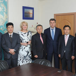 Визит делегации южнокорейского города Донхэ во Владивостокский морской рыбопромышленный колледж