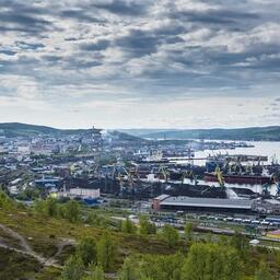 Затонувший плавдок находится в акватории, имеющей ключевое значение для реализации перспективных проектов. Фото правительства Мурманской области