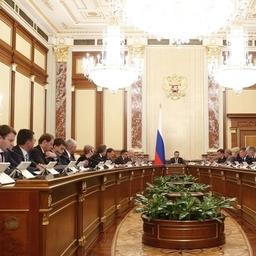 Заседание Правительства РФ. Фото пресс-службы кабмина