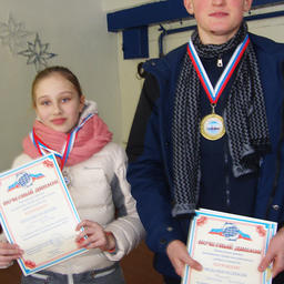 Медаль Надежды досталась самым юным спортсменам – Олесе ПОНОМАРЕВОЙ (ТИНРО) и Ярославу ФОМИНУ (ДМУ)